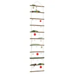 Decorare de perete în formă de scară 50x200 cm ramură naturală GartenMobel Dekor
