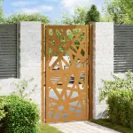 Poartă de grădină 100x200 cm, oțel rezistent la intemperii, design ușor GartenMobel Dekor