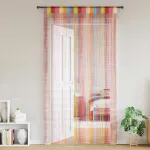 Perdele șir 2 buc Multicolor 100x250 cm GartenMobel Dekor
