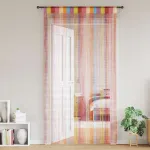 Perdele șir 2 buc Multicolor 140x250 cm GartenMobel Dekor