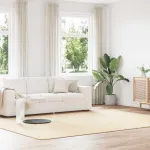 Covor shaggy cu pom înalt, NAVARRA, crem, 240x340 cm, poliester GartenMobel Dekor