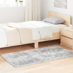 Covor shaggy cu pom înalt, NAVARRA, gri argintiu, 80x150 cm GartenMobel Dekor
