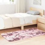 Covor shaggy cu pom înalt, NAVARRA, roz praf, 80x150 cm GartenMobel Dekor