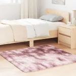 Covor shaggy cu pom înalt, NAVARRA, roz praf, 120x120 cm GartenMobel Dekor