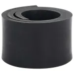 Margine de cauciuc pentru plug de zăpadă negru 120x8x1 cm GartenMobel Dekor
