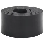 Margine de cauciuc pentru plug de zăpadă negru 150x8x1 cm GartenMobel Dekor