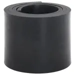 Margine de cauciuc pentru plug de zăpadă negru 180x15x1 cm GartenMobel Dekor