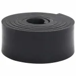 Margine de cauciuc pentru plug de zăpadă negru 300x8x1 cm GartenMobel Dekor