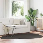 Covoare de zonă HUARTE Antracit 140 x 200 cm Poliester GartenMobel Dekor