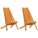 Scaun 2 pcs Maro 69 x 56 x 84 cm Lemn Solid de Acacia GartenMobel Dekor