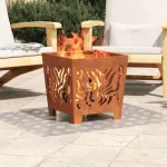 Trepte Dreptunghiular 2 pcs Argintiu 50 x 40 cm Aluminiu GartenMobel Dekor