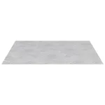 Trepte Pătrat 2 pcs Argintiu 40 x 40 cm Aluminiu GartenMobel Dekor