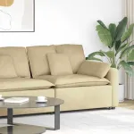 Modul modular de capăt pentru cotieră canapea cu perne 100 cm GartenMobel Dekor