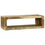 Cabinet TV cu raft Maro 80 x 30 x 25 cm Lemn masiv de mango GartenMobel Dekor