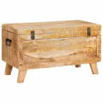 Cutie de depozitare 70 x 35 x 40 cm Lemn masiv de mango GartenMobel Dekor