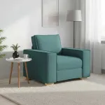 Canapea fotoliu verde închis, 100x78x84 cm, material textil GartenMobel Dekor