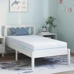Saltea Alb 80 x 160 cm Material Jacquard GartenMobel Dekor
