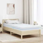 Saltea Alb 90 x 190 cm Material Jacquard GartenMobel Dekor