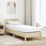 Saltea Alb și albastru 70 x 200 cm Material Jacquard GartenMobel Dekor