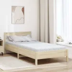Saltea Alb 120 x 200 cm Material Jacquard GartenMobel Dekor