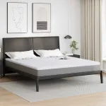 Suport pentru saltea Alb 200 x 200 cm Material din tricot GartenMobel Dekor