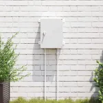 Dulap de control Gri 32 x 15 x 35 cm Plastic ABS GartenMobel Dekor