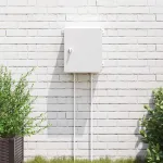 Dulap de control Gri 37 x 16,5 x 35 cm Plastic ABS GartenMobel Dekor