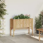 Pat ridicat Maro 90 x 35 x 70 cm Bambus GartenMobel Dekor