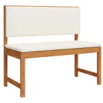 Scaun pentru Grădină Maro 100 x 50 x 91cm Lemn masiv de acacia GartenMobel Dekor