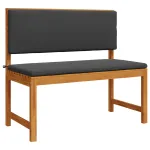Scaun pentru Grădină Maro 100 x 50 x 91cm Lemn masiv de acacia GartenMobel Dekor