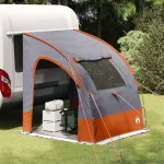 Cort pentru hayon Gri și Portocalie 194 x 180 x 210 cm tafta GartenMobel Dekor