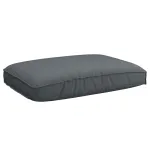 Pernă Antracit 120 x 80 x 12 cm Material Oxford GartenMobel Dekor