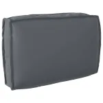 Pernă Antracit 60 x 40 x 12 cm Material Oxford GartenMobel Dekor