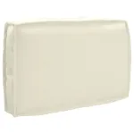 Pernă Crem 60 x 40 x 12 cm Material Oxford GartenMobel Dekor