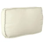 Pernă Crem 70 x 40 x 12 cm Material Oxford GartenMobel Dekor