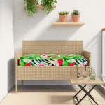Pernă Floral Multicolour 120 x 60 x 12 cm Material Oxford GartenMobel Dekor