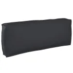 Pernă Negru 120 x 40 x 12 cm Material Oxford GartenMobel Dekor