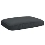 Pernă Negru 120 x 80 x 12 cm Material Oxford GartenMobel Dekor