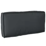 Pernă Negru 80 x 40 x 12 cm Material Oxford GartenMobel Dekor