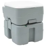 Toaletă de camping Gri 41,5 x 36,5 x 42 cm GartenMobel Dekor