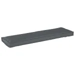 Pernă Antracit 140 x 40 x 8 cm Material Oxford GartenMobel Dekor