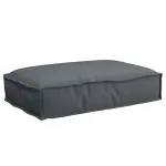 Pernă Antracit 60 x 40 x 8 cm Material Oxford GartenMobel Dekor