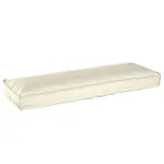 Pernă Crem 120 x 40 x 8 cm Material Oxford GartenMobel Dekor