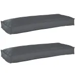Set de perne pentru palet 2 pcs Antracit 100 x 40 x 8 cm GartenMobel Dekor