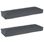 Set de perne pentru palet 2 pcs Antracit 120 x 40 x 8 cm GartenMobel Dekor