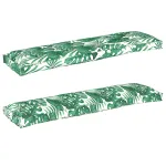 Set de perne pentru palet 2 pcs Model cu frunze 150 x 40 x 8 cm GartenMobel Dekor
