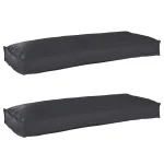 Set de perne pentru palet 2 pcs Negru 100 x 40 x 8 cm GartenMobel Dekor