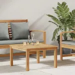 Masă de cafea Maro 60 x 60 x 36 cm Lemn solid de tec GartenMobel Dekor