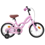 Bicicletă pentru Copii 12 Inci pentru 2-4 ani Roz deschis GartenMobel Dekor