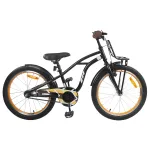 Bicicletă pentru Copii 18 Inci pentru 5-7 ani Negru GartenMobel Dekor